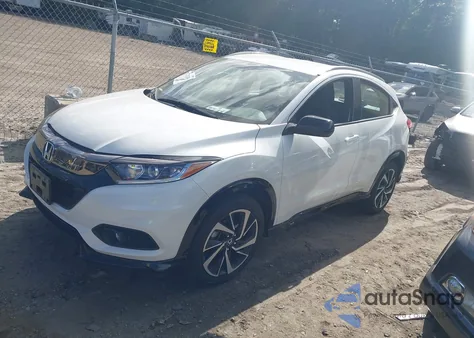 2019 Honda Hr-V Sport z USA, uszkodzony, nr VIN 3CZRU6H14KM702828